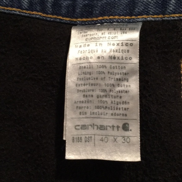 Carhartt Relaxed Fit Fleece Lined Jeans - Picture 6 of 7
